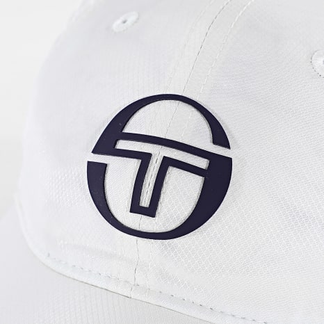 Sergio Tacchini - Casquette Istrice 40817 Blanc Bleu Marine