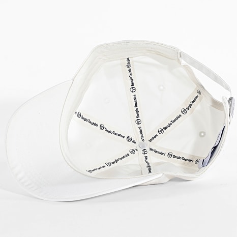 Sergio Tacchini - Casquette Istrice 40817 Blanc Bleu Marine
