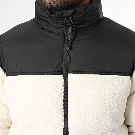 Classic Series - Doudoune Capuche Zippée 370 Beige Noir