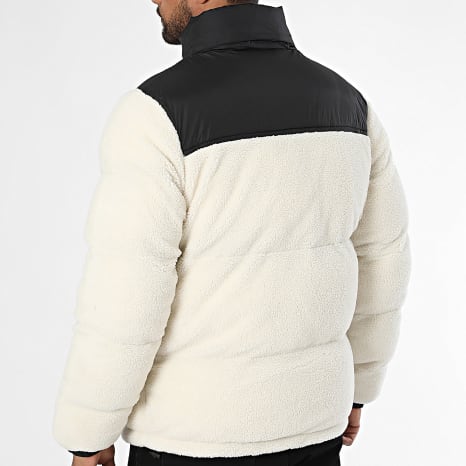 Classic Series - Doudoune Capuche Zippée 370 Beige Noir