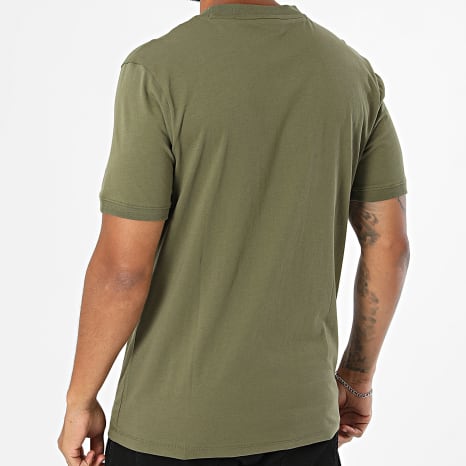 HUGO - Tee Shirt Diragolino 212 50447978 Vert Kaki