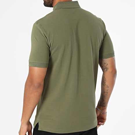 HUGO - Polo Manches Courtes Slim Fit Dereso 222 50466202 Vert Kaki