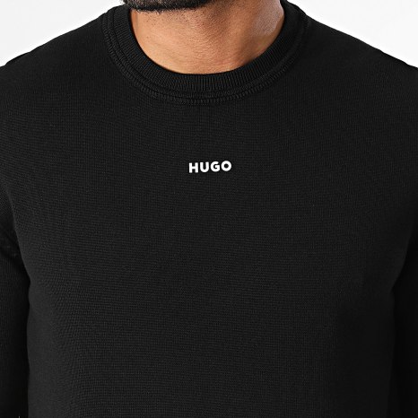 HUGO - Pull San Cassius 50553588 Noir
