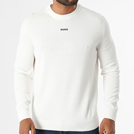 HUGO - Pull San Cassius 50553588 Beige Clair