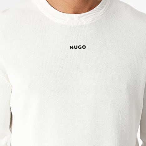 HUGO - Pull San Cassius 50553588 Beige Clair