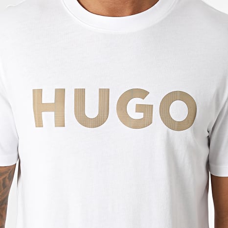 HUGO - Tee Shirt Dulivio 50564790 Blanc