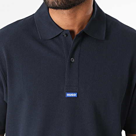 Hugo Blue - Polo Manches Courtes Nolitos 50564309 Bleu Marine