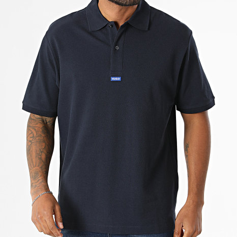 Hugo Blue - Polo Manches Courtes Nolitos 50564309 Bleu Marine