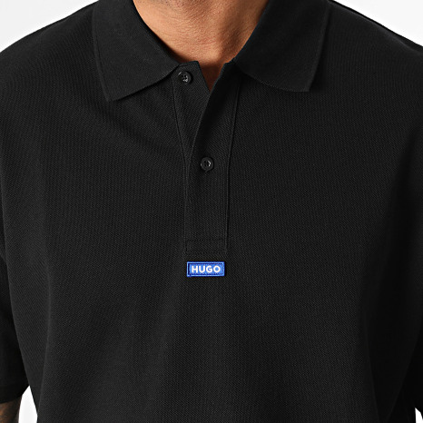 Hugo Blue - Polo Manches Courtes Nolitos 50564309 Noir