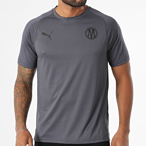 Puma - Maillot De Foot OM 788614 Gris Anthracite