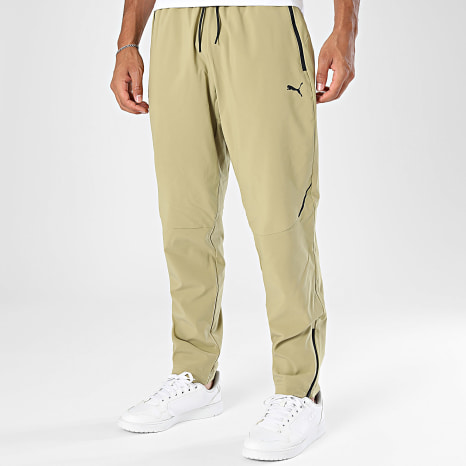 Puma - Pantalon Jogging Pumatech 637483 Vert Kaki Clair