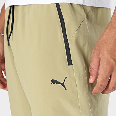 Puma - Pantalon Jogging Pumatech 637483 Vert Kaki Clair