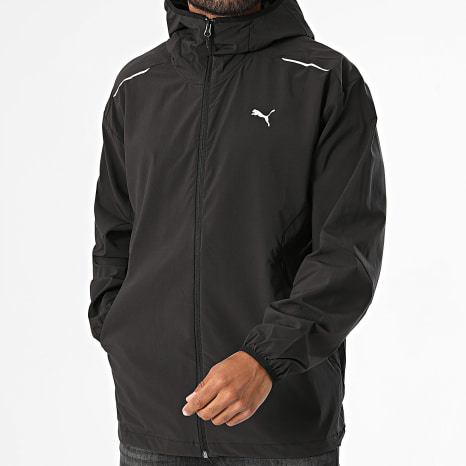 Puma - Veste Capuche Zippée Pumatech 637482 Noir