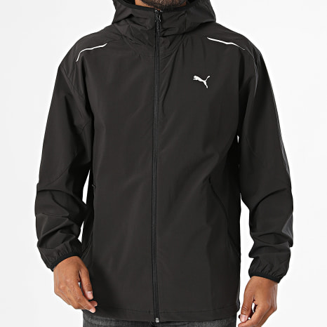 Puma - Veste Capuche Zippée Pumatech 637482 Noir