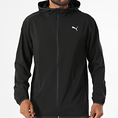 Puma - Veste Capuche Zippée Tad 529331 Noir