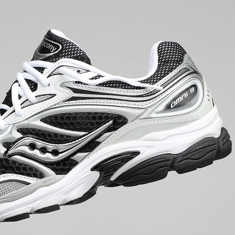 Saucony - Baskets Progrid Omni 9 Black White