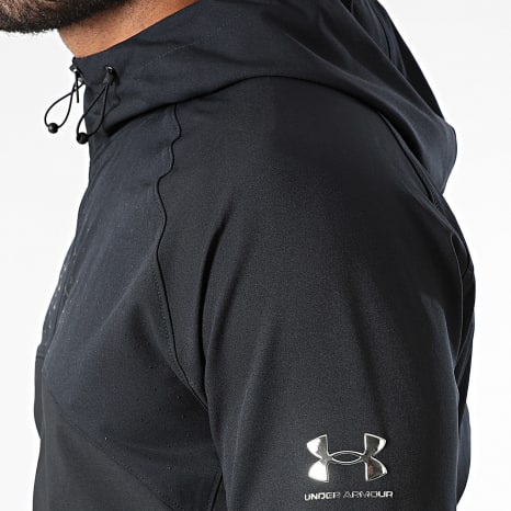 Under Armour - Veste Zippée A Capuche Elite 6013759 Noir