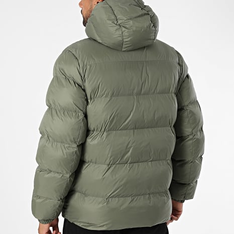 Calvin Klein - Doudoune Capuche Zippée RG513 Vert Kaki