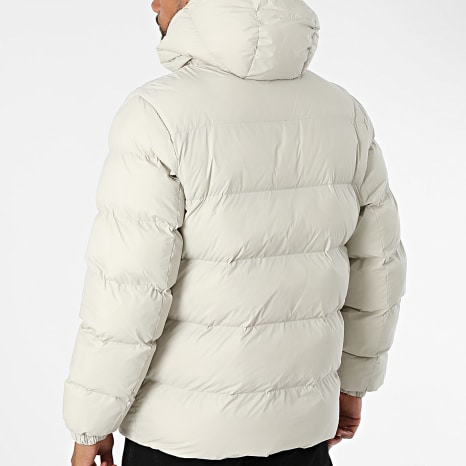 Calvin Klein - Doudoune Capuche Zippée RG513 Beige Clair