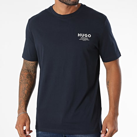 Hugo Blue - Tee Shirt Nesptee 50572740 Bleu Marine