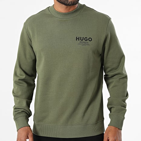 HUGO - Sweat Crewneck Nespon 50572772 Vert Kaki
