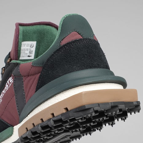 Lacoste - Baskets Elite Active 2263 Burgundy Black