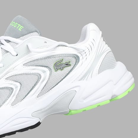 Lacoste - Baskets Storm 3K 2263 White Light Green