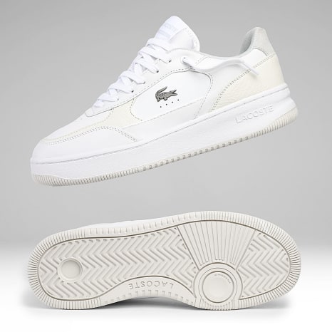 Lacoste - Baskets L001 Ace 226 White Light Grey