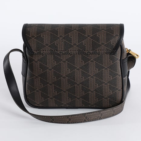 Lacoste - Sac A Main Femme The Blend Marron Doré