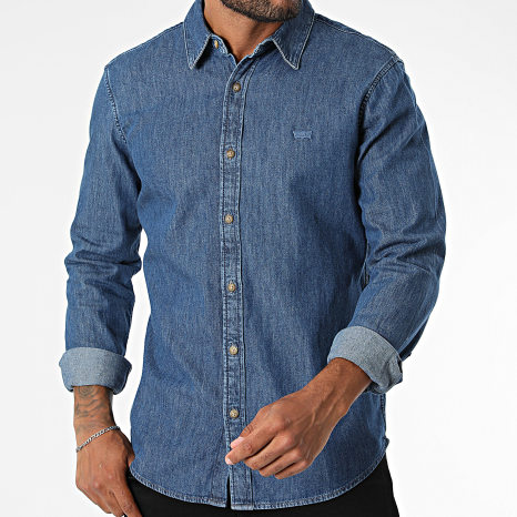 Levi's - Chemise Manches Longues 0085A Bleu Foncé