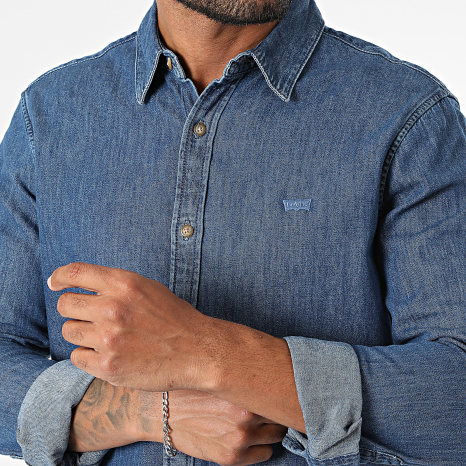Levi's - Chemise Manches Longues 0085A Bleu Foncé