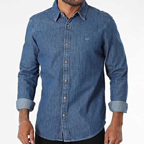 Levi's - Chemise Manches Longues 0085A Bleu Foncé