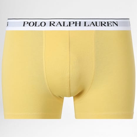 Polo Ralph Lauren - Lot De 3 Boxers Classics Noir Bleu Roi Jaune