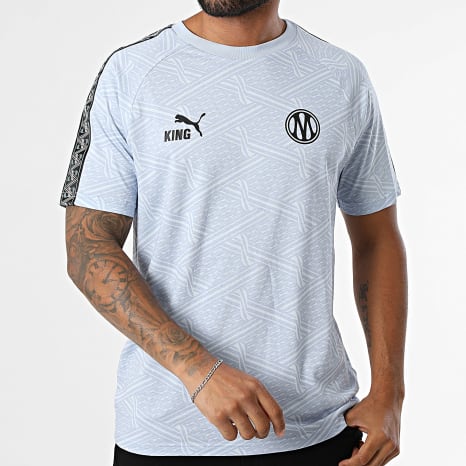 Puma - Tee Shirt OM King Jersey 786477 Bleu Clair