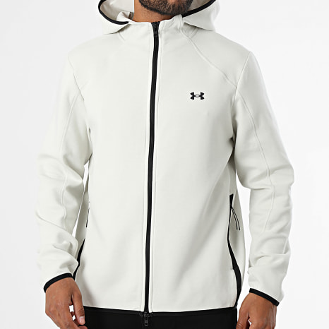 Under Armour - Veste Zippée A Capuche Unstoppable 6013431 Beige Clair