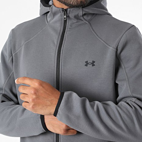 Under Armour - Veste Zippée A Capuche Unstoppable 6013431 Gris Anthracite
