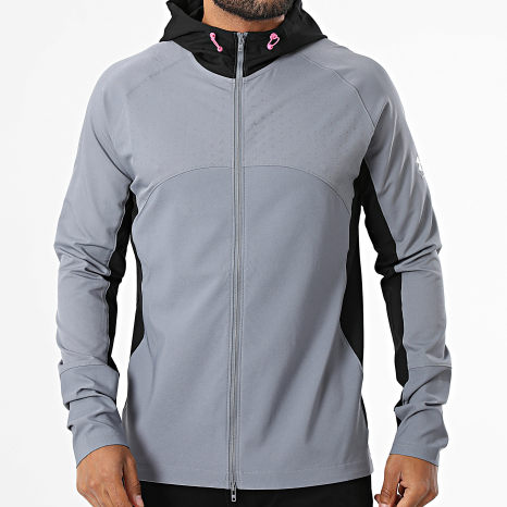 Under Armour - Veste Zippée A Capuche Elite 6013759 Gris Anthracite Clair