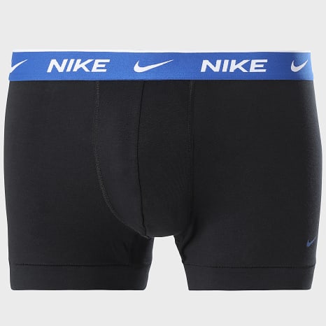 Nike - Lot De 5 Boxers Dri-Fit Essential Cotton Stretch KE1295 Noir Blanc Bleu Roi Turquoise Rouge