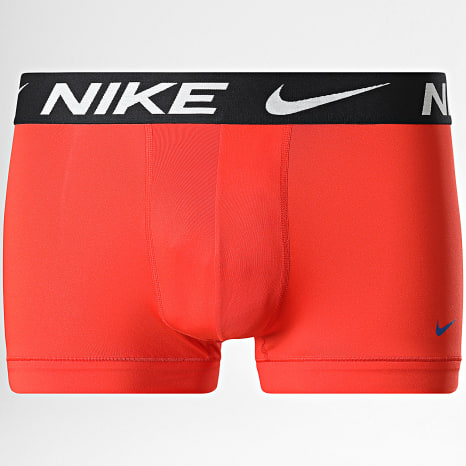 Nike - Lot De 3 Boxers Essential Micro KE1156 Noir Orange Bleu Roi