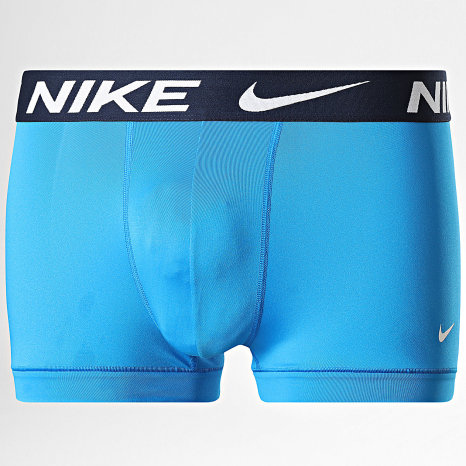 Nike - Lot De 3 Boxers Essential Micro KE1156 Gris Bleu Clair Bleu Roi