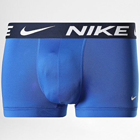 Nike - Lot De 3 Boxers Essential Micro KE1156 Gris Bleu Clair Bleu Roi
