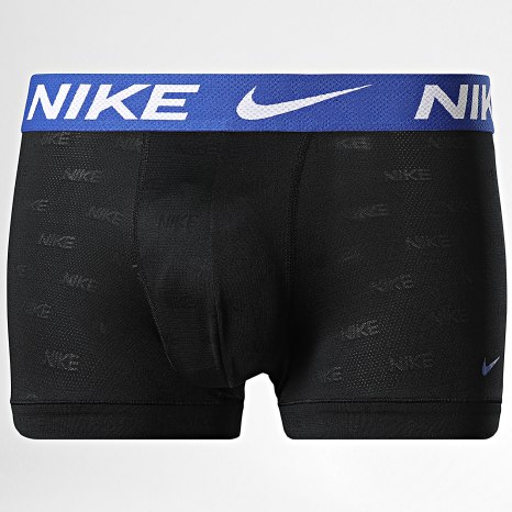 Nike - Lot De 3 Boxers Dri-Fit Elite Breathe KE1224 Noir Bleu Clair Bleu Roi