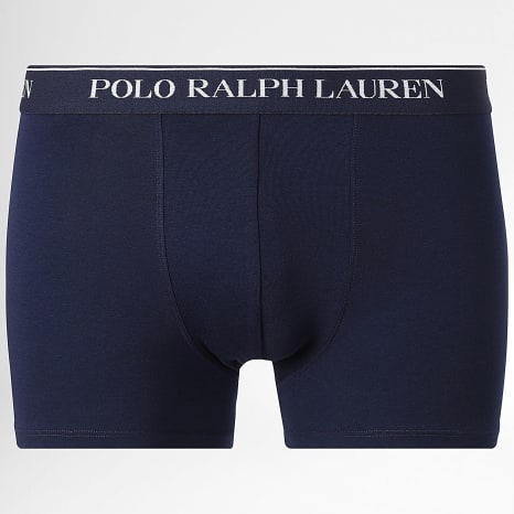 Polo Ralph Lauren - Lot De 5 Boxers Classic Blanc Bleu Jaune