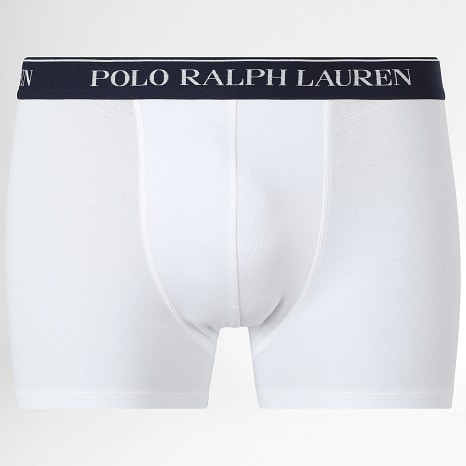 Polo Ralph Lauren - Lot De 5 Boxers Classic Blanc Bleu Jaune