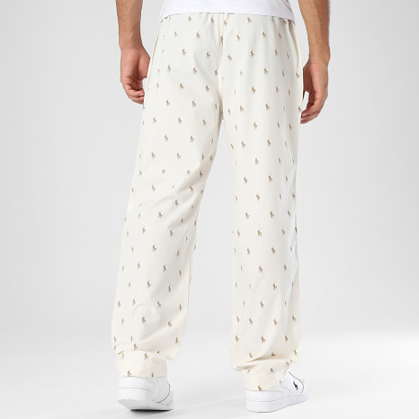 Polo Ralph Lauren - Pantalon Jogging All Over Player Beige Clair
