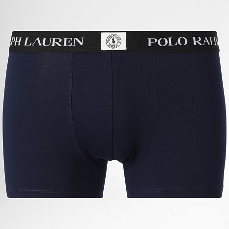 Polo Ralph Lauren - Lot De 3 Boxers MCMLXVII Noir Bleu Marine Vert Kaki