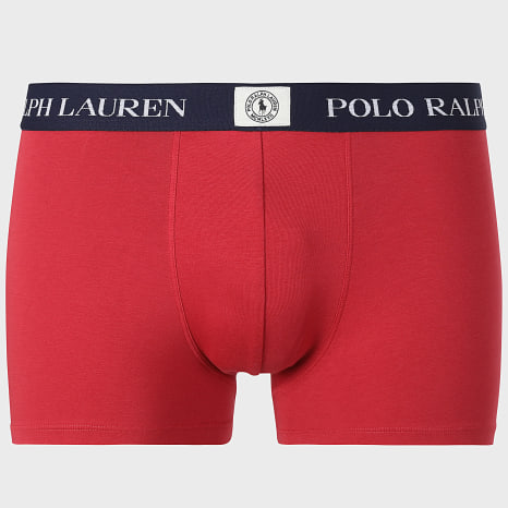 Polo Ralph Lauren - Lot De 3 Boxers MCMLXVII Rouge Bleu Marine Bleu Roi