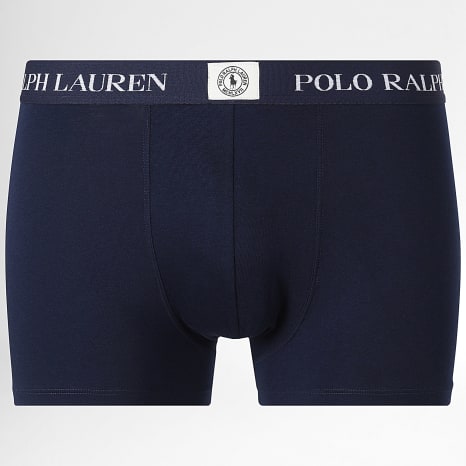 Polo Ralph Lauren - Lot De 3 Boxers MCMLXVII Bleu Marine Rose Gris Chiné