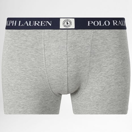 Polo Ralph Lauren - Lot De 3 Boxers MCMLXVII Bleu Marine Rose Gris Chiné