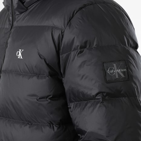 Calvin Klein - Doudoune Capuche Zippée RG515 Noir